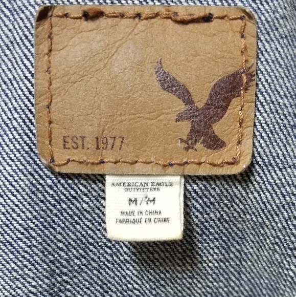 American Eagle denim jeam jacket - Picture 8 of 8